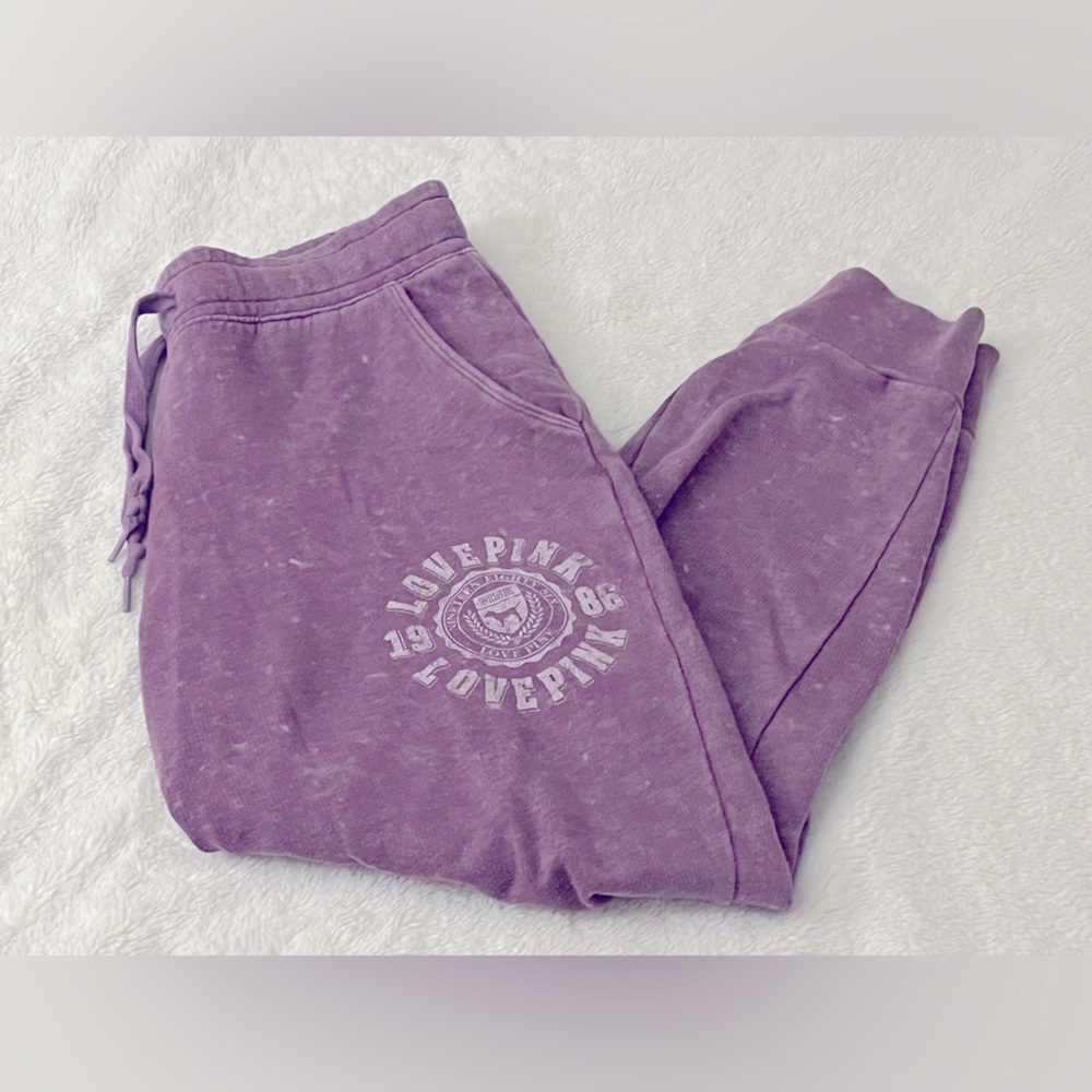 PINK PURPLE JOGGERS MEDIUM